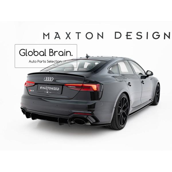 アウディ RS5 F5 スポーツバック リア サイド スプリッタ― レーシング