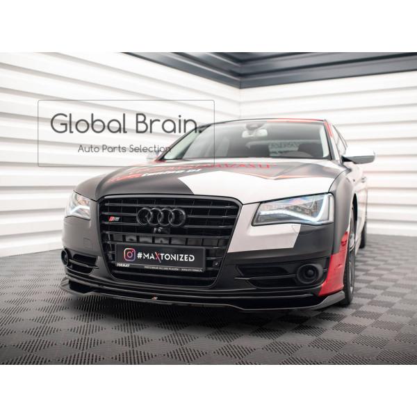 Audi（アウディ） S8 D4 前期 フロント リップ スポイラーV1 : Global