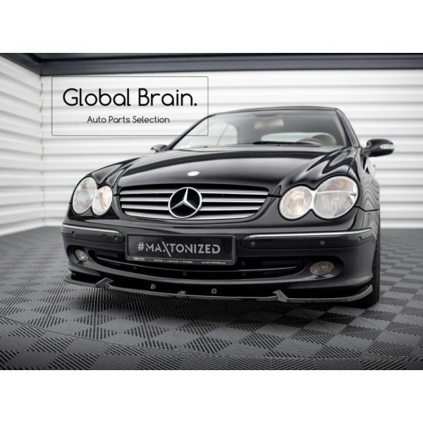 2009年式 ベンツCLK240 型式W209純正サイドステップ Maxton Design スプリッターセット メルセデスベンツ CLK W209 ME-CLK