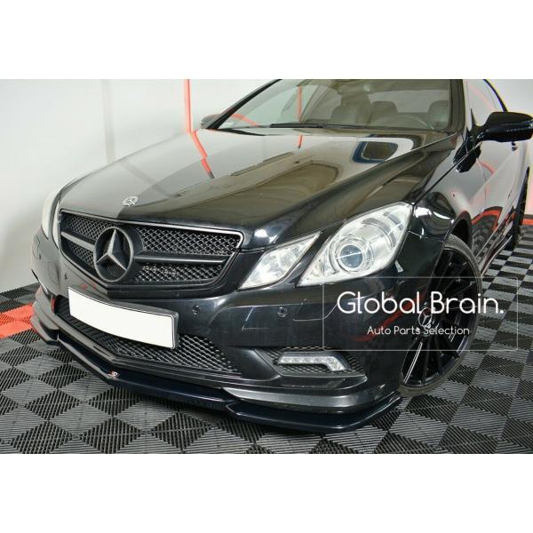 ベンツ　eクラス　フロントリップスポイラー globalbrain_benz-e-w207-front