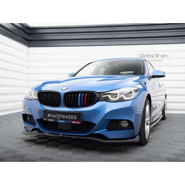 BMW 3シリーズ グランツーリスモ GT F34 Mスポーツ フロント リップ スポイラー V2
