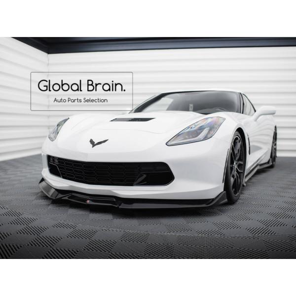 【純正】C7 コルベット Stage3 フロントリップスポイラー/スプリッター 純正】C7 コルベット Stage3 フロントリップスポイラー