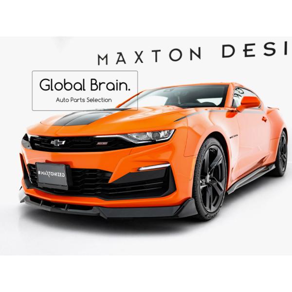 美品　シボレー　カマロ　フロントカナード　カナード　現行　2019 〜 globalbrain_chevrolet-camaro-