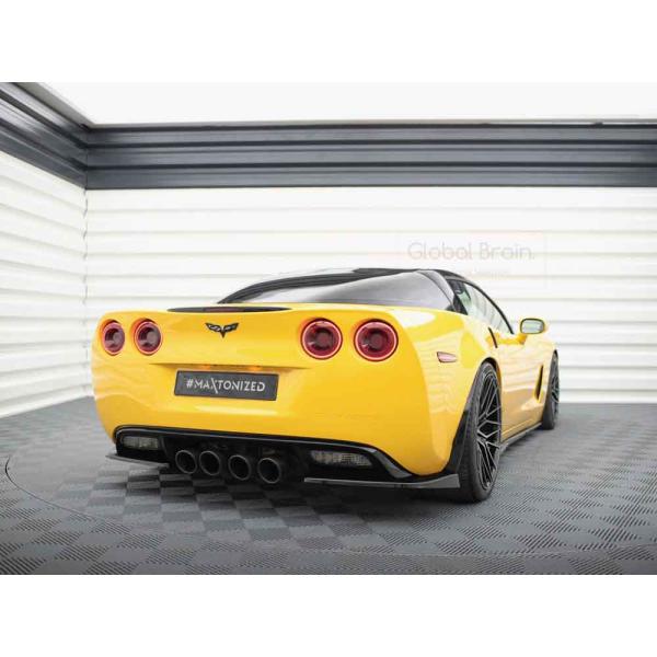 シボレー（CHEVROLET） コルベット C6 リア サイド スプリッター