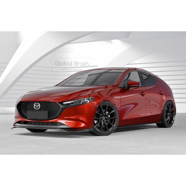 マツダ（Mazda） マツダ3 MAZDA3 ファストバック フロント リップ