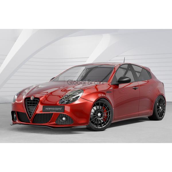 カーボンファイバー製 リップスポイラー　アルフロメオ ジュリエッタ用 Cobalt Giulietta カーボンリップスポイラー(2012-2021)｜ラテン