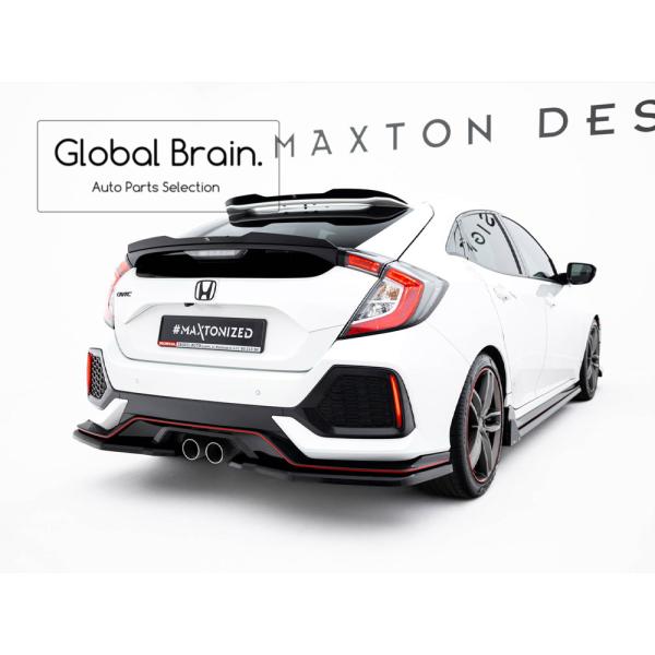 fk7 無限　リアディフューザー 無限リアディフューザー(ぽん付け編)（ホンダ シビック