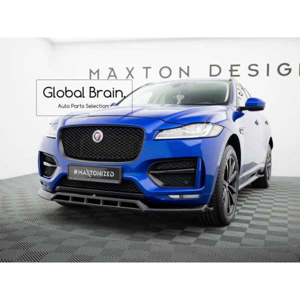 【536】ジャガー F-Pace フロントバンパー スポイラー リップ JAGUAR（ジャガー） Fペース Fペイス Rスポーツ 前期 フロント リップ