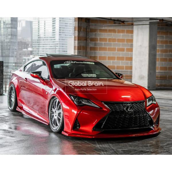 レクサス RC 後期 Fスポーツ フロント リップ スポイラー :lexus-rc-f
