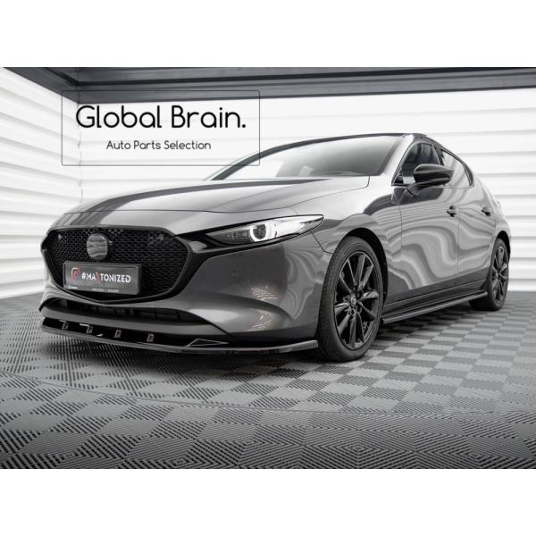マツダ（Mazda） マツダ3 MAZDA3 ファストバック フロント リップ