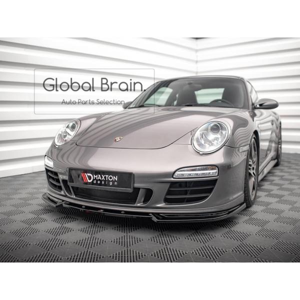 ポルシェ　991純正フロントリップスポイラー　GTSスポーツデザインバンパー用 ポルシェ991純正フロントリップスポイラーGTSスポーツデザイン