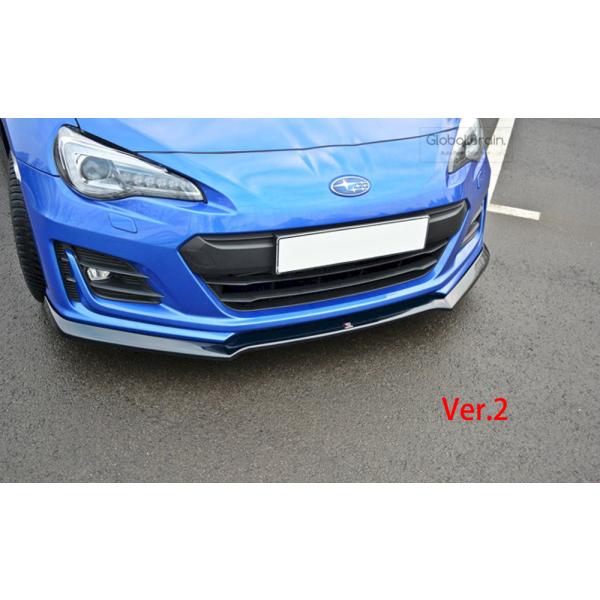 BRZ スバル ZC6 後期 フロント バンパー リップ スポイラー Ver.2