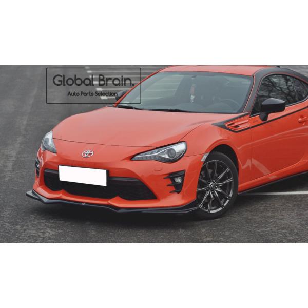 TRD フロントリップスポイラー 未塗装 トヨタ 86(ZN6 後期)用 トヨタ86(ZN6系後期)用フロントスポイラー TRD(Performance Line