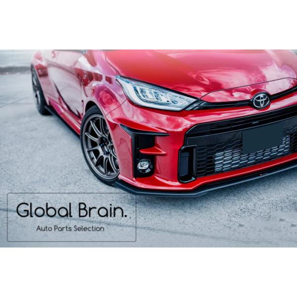 GRヤリス前期用 ハーフリップ トヨタ（TOYOTA） GR ヤリス フロント リップ スプリッター用