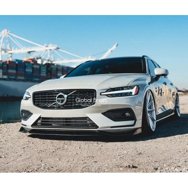 送料無料 ボルボ V60 フロント リップ　２色 ボルボ S60 V60 B5 Rデザイン フロント リップ スポイラー Ver.2