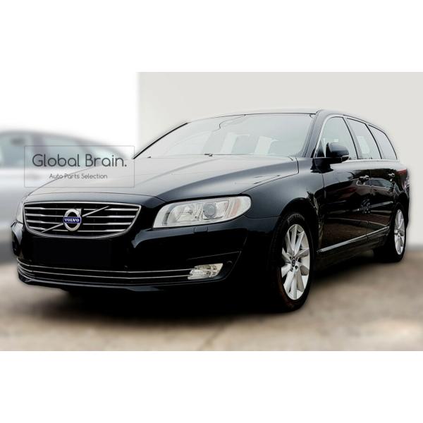 ボルボ 2014-2016 V70 リア バンパー プロテクター ガード ブラック 