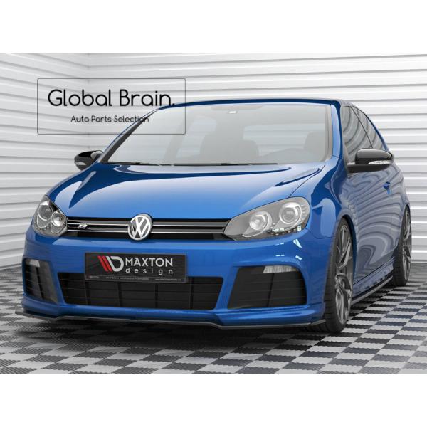 ゴルフ6R　ハッチバック用　カーボン　フロントリップ　VW フォルクスワーゲン（Volkswagen） ゴルフ6 R フロント リップ