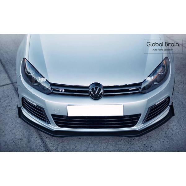 フォルクスワーゲン（Volkswagen） ゴルフ6 R フロント スプリッター 