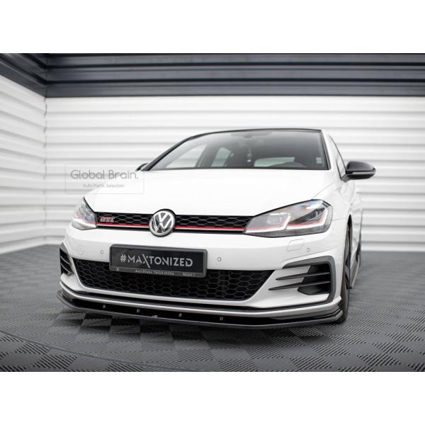 フォルクスワーゲン ゴルフ 7.5 GTI 後期 フロント リップ