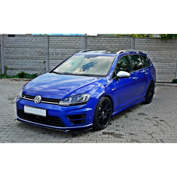 フォルクスワーゲン ゴルフ7 R フロント リップ スポイラー V2  