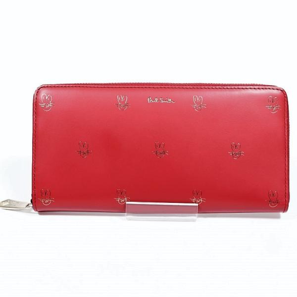おすすめネット 発売日前日出荷のポールスミス 長財布 長財布 ウォレット ラビット 財布 Pwd574 茶 赤 茶 うさぎ