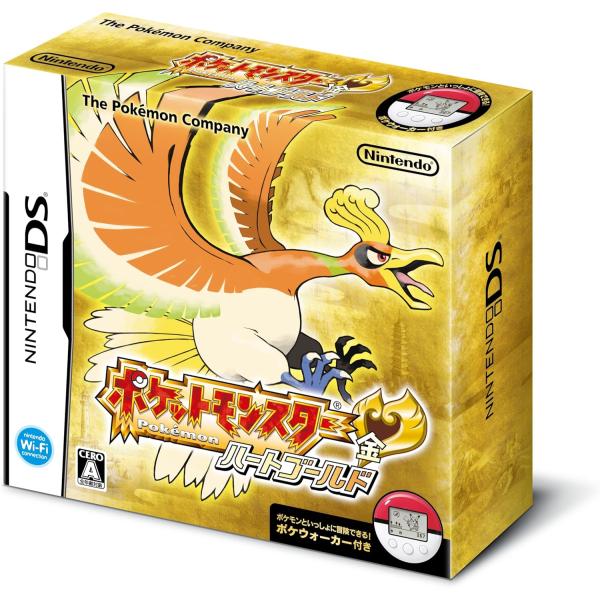 ニンテンドーDS - ポケットモンスター ハートゴールド　DS　ポケウォーカーなし　外箱なし ポケウォーカー、箱なし】ポケットモンスター ハートゴールド