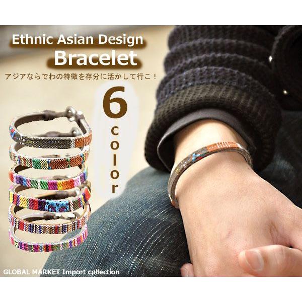 レザー ブレスレット エスニック 手首のアクセント ファッション小物 Br 0038 Globalmarket 通販 Yahoo ショッピング