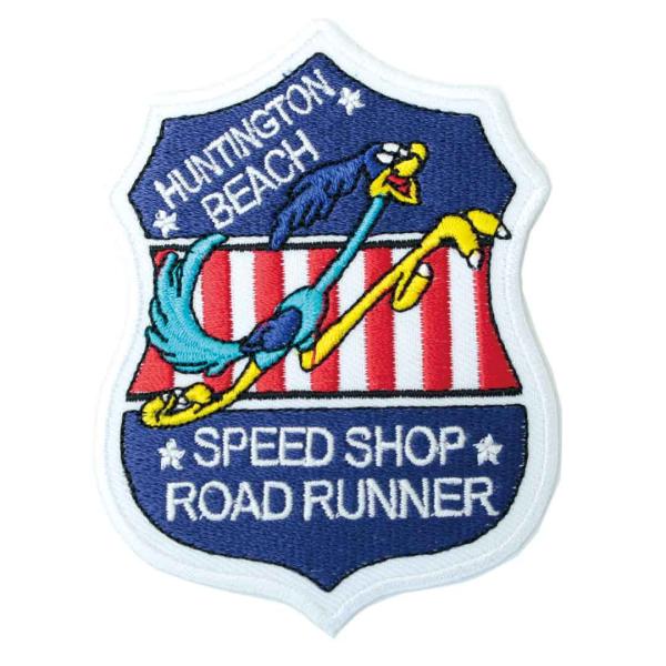 ワッペン アイロン アメカジ バード ロードランナー キャラクター アップリケ わっぺん アイロンで簡単貼り付け