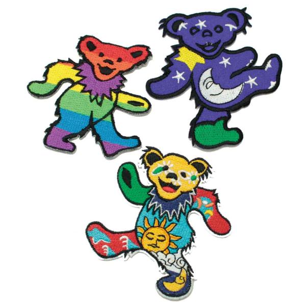 【ITEM INFORMATION 】 アイロンで楽々張り付け！併用で縫い付けて頂きますとよりしっかり張り付けて頂く事ができます。デッドベアワッペン　3枚セット★BAGやGパン&amp;帽子などにくっつけて、自分だけのオリジナルを楽しんでみ...