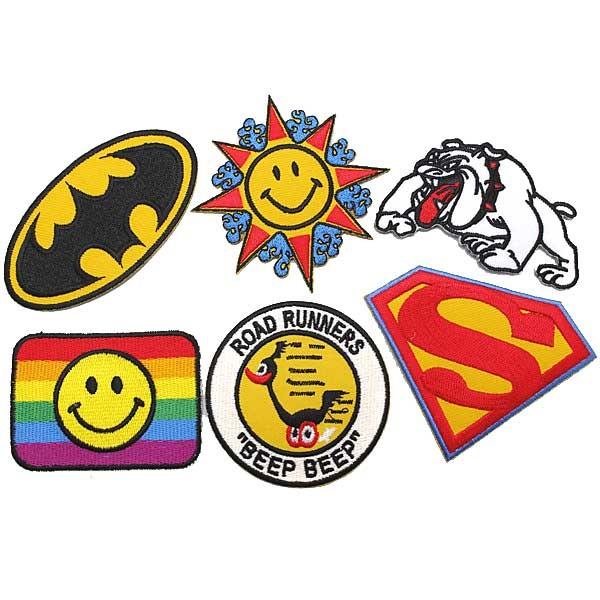 アパレルスタッフセレクト ワッペン6点セット にこちゃん スマイル 幼稚園グッズ アトリエ着 アップリケ わっぺん アイロンで簡単貼り付け Wappenset Smi 13 Globalmarket 通販 Yahoo ショッピング