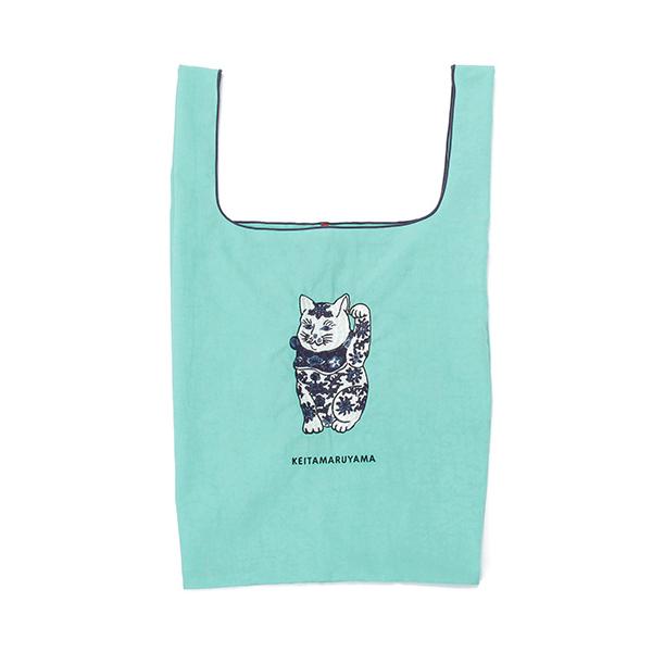 ボールアンドチェーン ケイタマルヤマ エコバッグ 招き猫 BALL & CHAIN