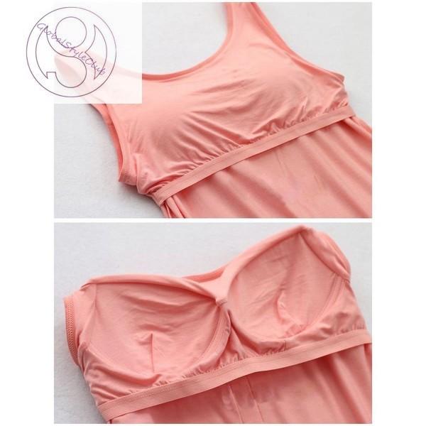 カップ付きワンピース ノースリーブ ヘンリーネック ラウンドネック ミニ丈 ショート丈 ブラトップ Uネック レディース ナイトウェア ナイトウエア Buyee Buyee 提供一站式最全面最專業現地yahoo Japan拍賣代bid代拍代購服務 Bot Online