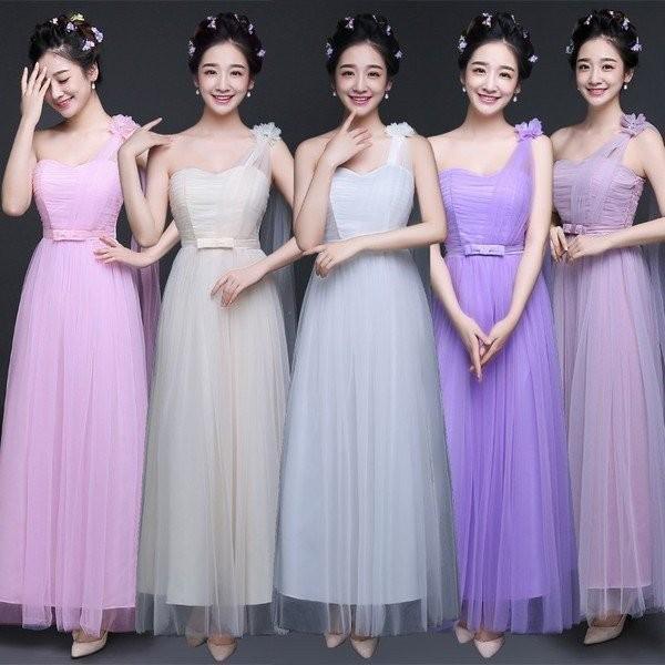 お揃いドレスブライズメイド服花嫁ウェディングドレス花嫁の介添えドレスロングドレスプリンセスドレス花嫁の結婚式5タイプ選択可結婚式二次会 Andwaffles Com