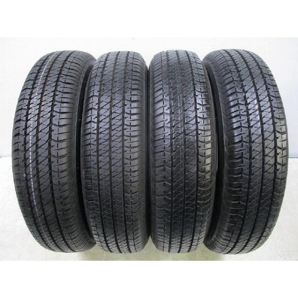 ブリヂストン　デューラー H/T 684Ⅱ 175/80R16 中古夏２本 中古夏タイヤ□175/80R16□4本□ブリヂストン□DUELER H/T 684II