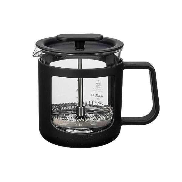 カラー：ブラックサイズ：300ml本体サイズ：W139×D93×H116実用容量：300ml口径：90mlコーヒー旨味成分であるコーヒーオイルも抽出できるので、コーヒー豆の個性を愉しめるプレス式コーヒー。大きなハンドルは手にフィットし、安定...