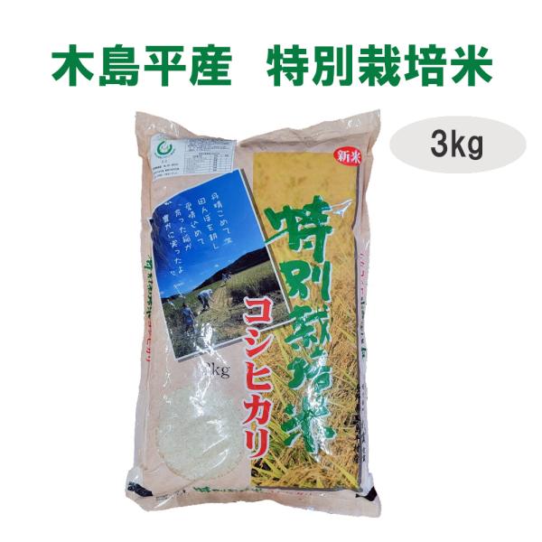 令和7年産 新米 こしひかり 低農薬 3kg 白米 有名ブランド 長野県 木島平産 丸山さん家 特別栽培米 米 ブランド米 金賞受賞米 高級米