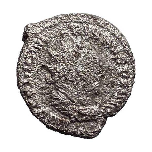 ヴァレリアヌス1世 253年 希少な古代ローマ銀貨 Felicitas 幸運の崇拝 i48116