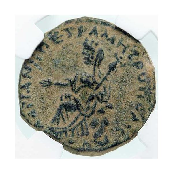 ハドリアヌス帝 古代ローマ 117年 ペトラ・デカポリス NGC i86383