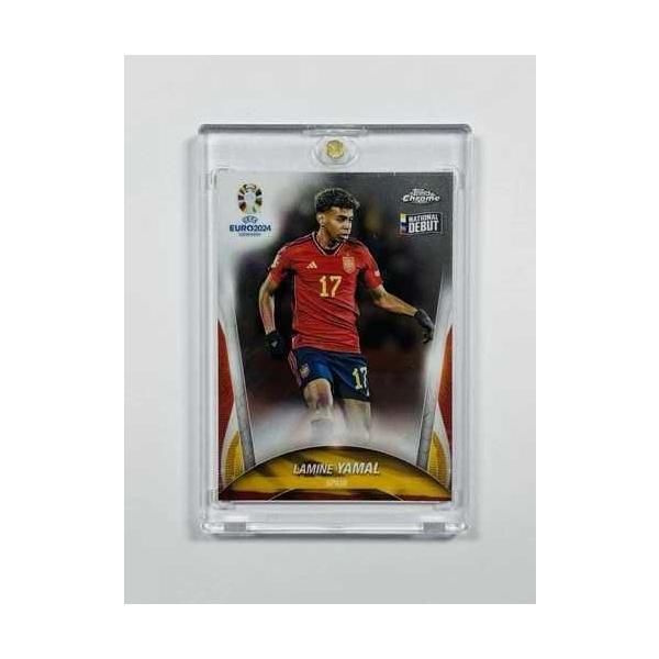 2024 TOPPS CHROME LAMINE YAMAL #17 全国デビュー スペイン
