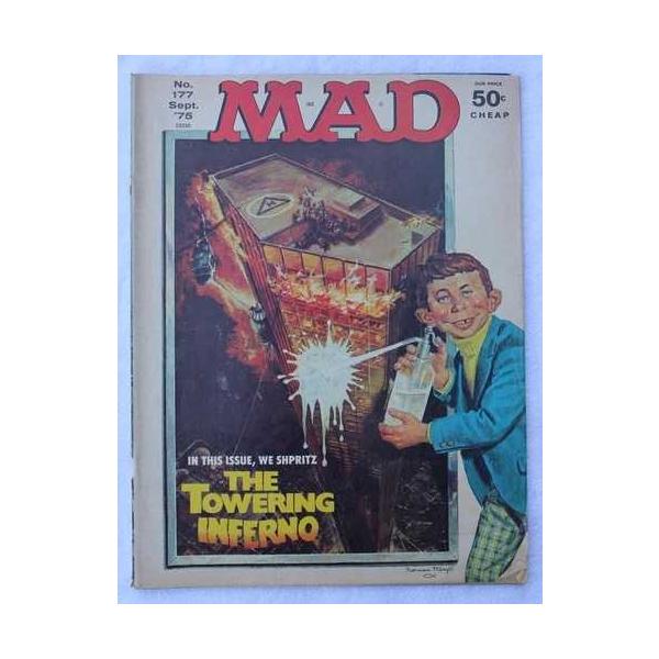 VTG マッドマガジン、1975年9月号、177年前 - タワーリング・インフェルノ -