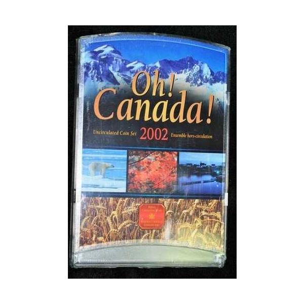 2002年 OH CANADA アンサンブル 未流通コインセット 英国王立造幣局
