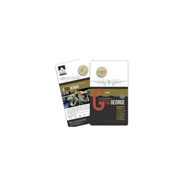 2014年 - ジョージ・F・ケリーの「G」が刻まれた1ドル硬貨の発行終了70周年