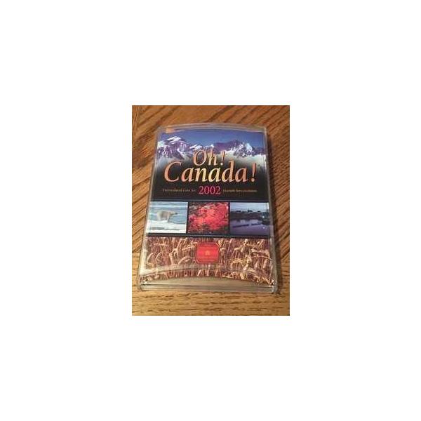 カナダ 2002年造幣局セット 未流通 コイン ロイヤル カナダ造幣局 RCM Oh Canada-
