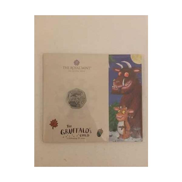 2024年 The Gruffalo's Child 50p 50 ペンスコイン BU ロイヤルミントパック-新品-