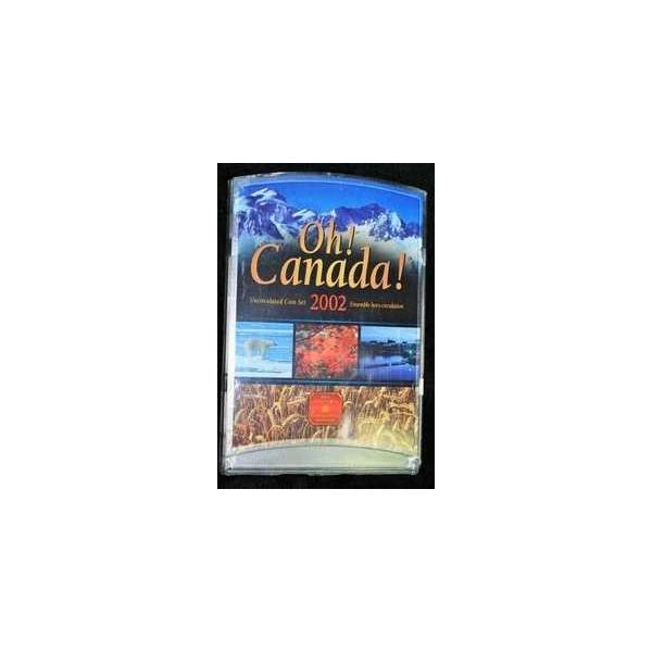 2002年 OH CANADA アンサンブル 未流通コインセット 英国王立造幣局