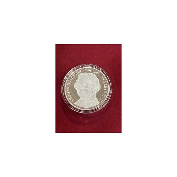アメリカ造幣局 1801-1809年 トーマス・ジェファーソン第3代大統領記念チャレンジコイン