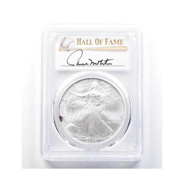 2004年アメリカン・シルバーイーグル ポール・モリター MS70 PCGS *1272