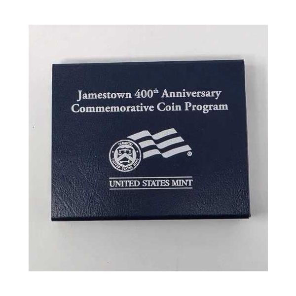 2007年米国1ドル銀貨プルーフコイン - ジェームズタウン400周年記念