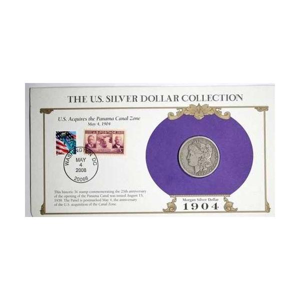 1904年 U.S. シルバードルコレクション 米国パナマ運河スタンプ取得-