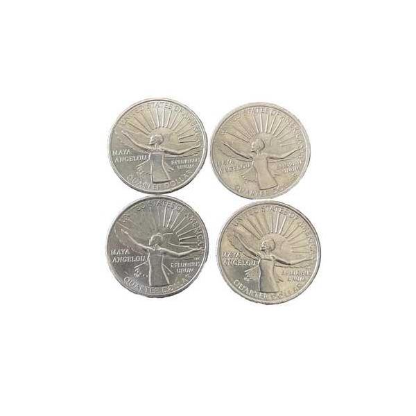 「In Cod We Trust」米国マヤ・アンジェロウ エラーコイン!! 全てDミント。オファーをお待ちしております!